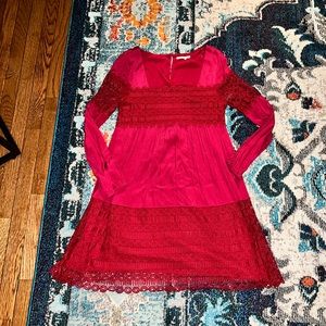 Anthropologie Floreat Aveline Lace Dress Size 8